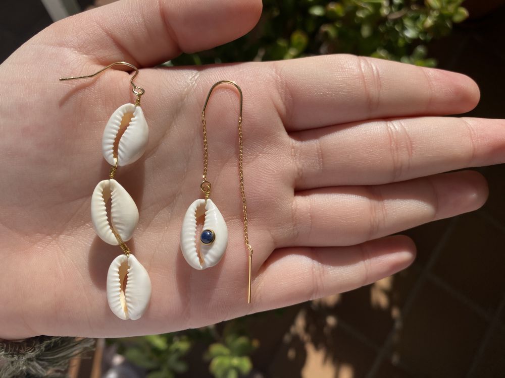 Anibelle Jewel Colecciones - Pendientes - Pendientes largos conchas - Bisuteria y Complementos